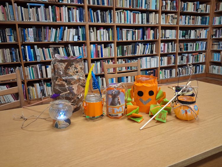 Martinstag in der Bibliothek