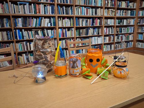 Martinstag in der Bibliothek